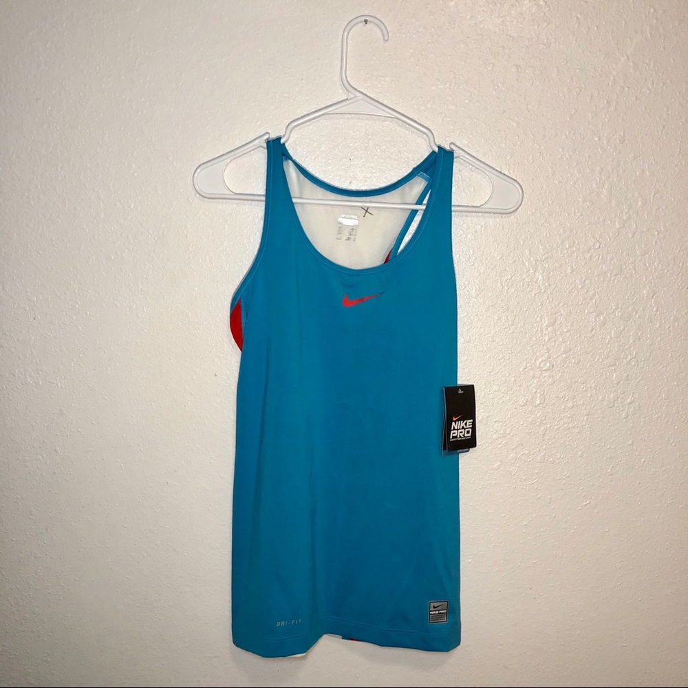 Blue Nike Pro Tank Top size XS